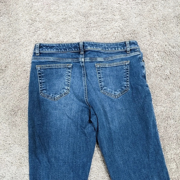 Garnet Hill 30P straight leg jeans - Picture 8 of 13